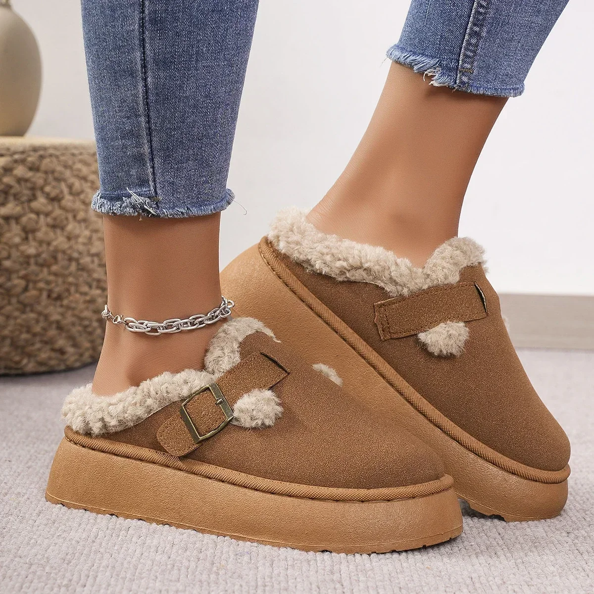 Women'S Fashion Ugg Boots - Winter New Luxury Women's Boken Shoes