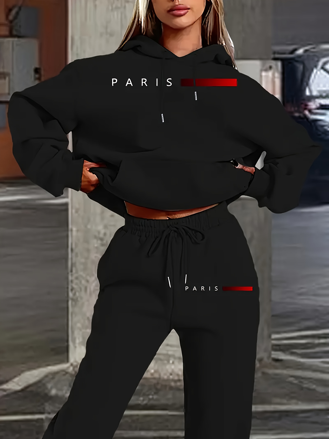 Women'S Fashion Paris - New Women's Sets Hoodie and Pants