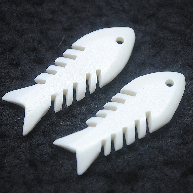 5PCS New White Bone Pendants 3 - đánh giá và giá Women Fashion Nz
