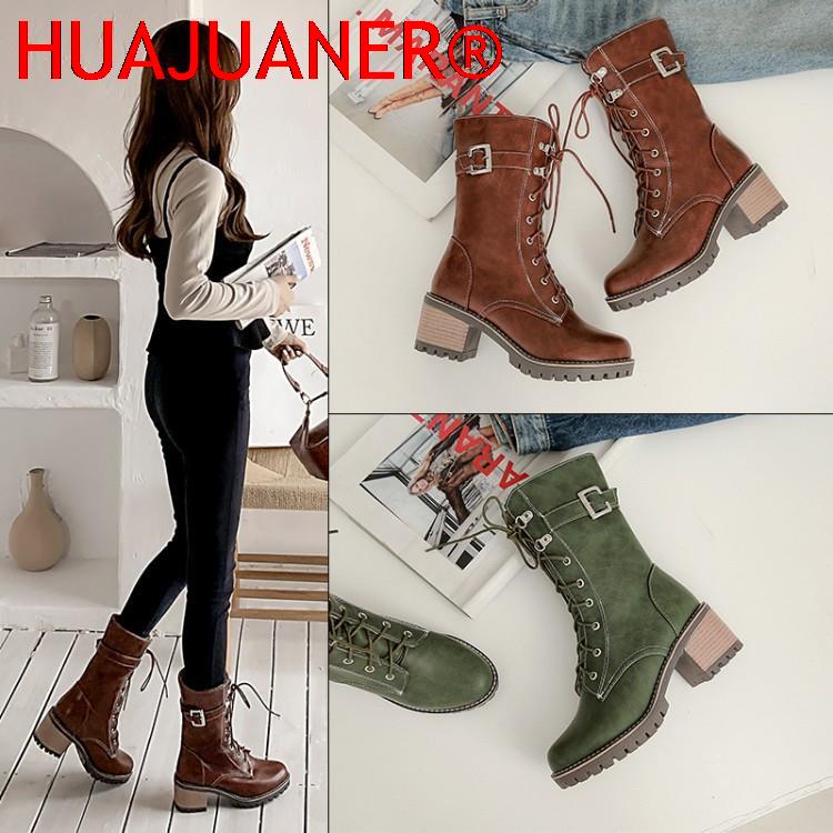 HUAJUANER 2026 Big Size 45 Aut - đánh giá và giá Women'S Fashion Riding Boots
