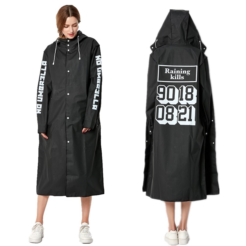 Thời Trang Mới Lớn Size Nam Và - đánh giá và giá Women'S Fashion Raincoat