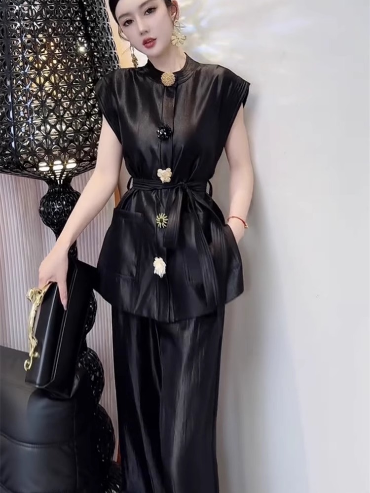 2025 Summer New Fashionable Sl - đánh giá và giá Wide Leg Palazzo Pants