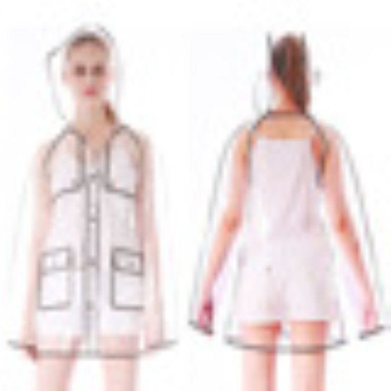 2PC Fashion Adult Women Transp - đánh giá và giá Women'S Fashion Raincoat