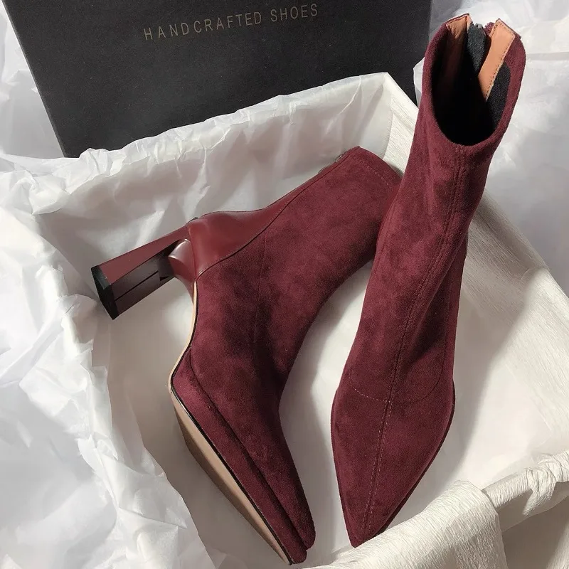 2026 New Women High Heels Poin - đánh giá và giá Women'S Fashion Ugg Boots