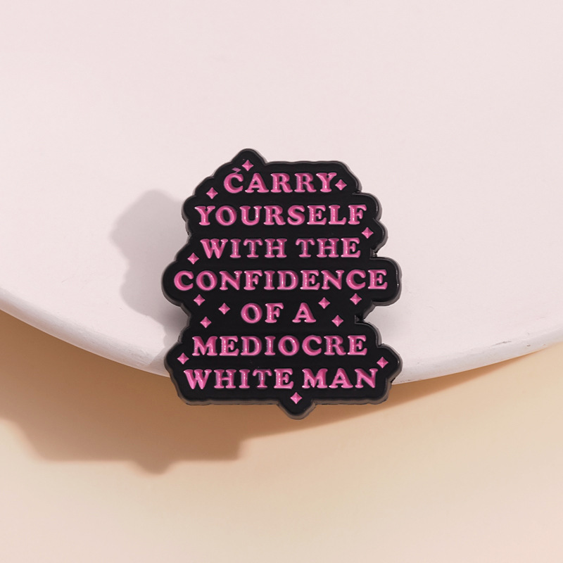 Girl Power Enamel Brooches Fem - đánh giá và giá Women Fashion History