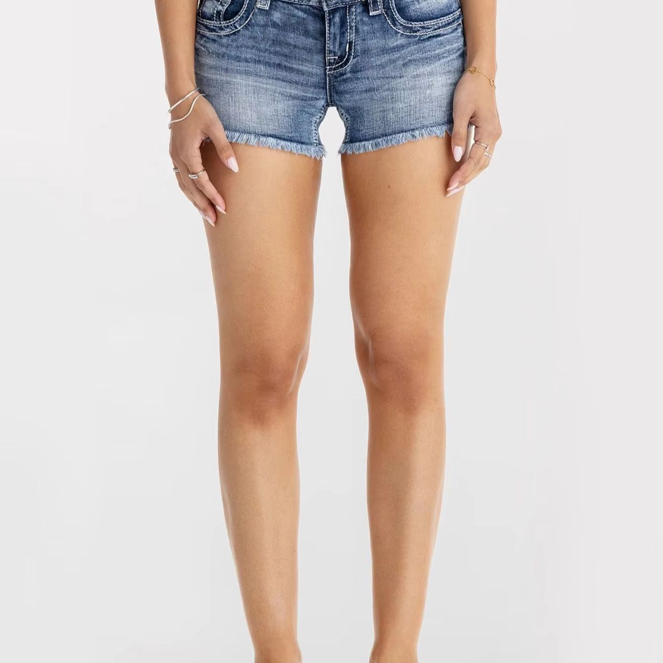 Women Clothes Butterfly Rhines - đánh giá và giá Denim Shorts Women