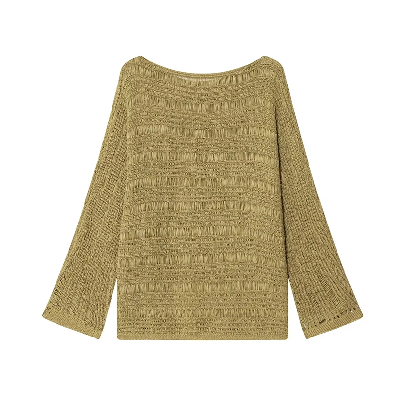 Vintage Boat Neck Knit Sweater - đánh giá và giá Women'S Fashion Tops