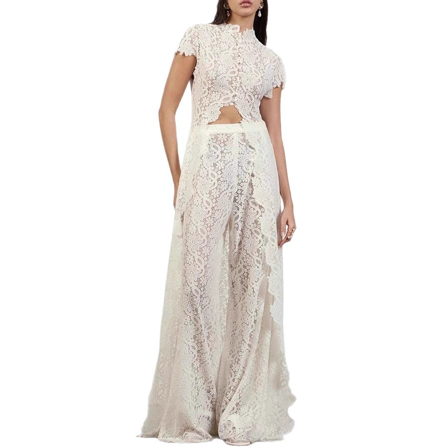Women Lace 2 Piece Pants Set,  - đánh giá và giá Wide Leg Palazzo Pants