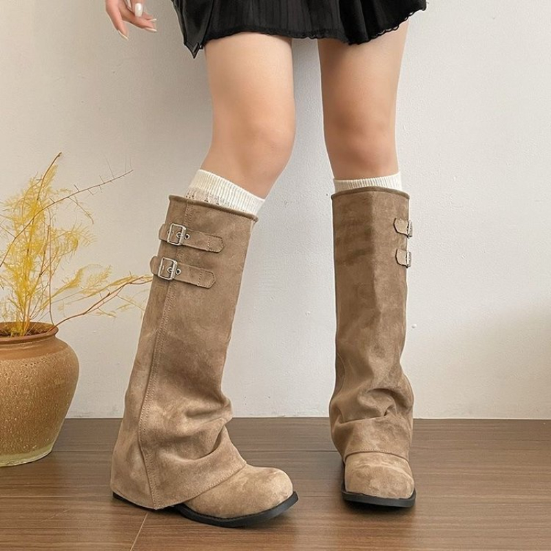 Y2K Korean Style Retro Knee‑hi - đánh giá và giá Women Fashion Korean