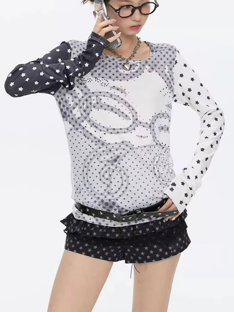 Y2k Aesthetic Long Sleeve T-sh - đánh giá và giá Women'S Y2K Fashion Aesthetic