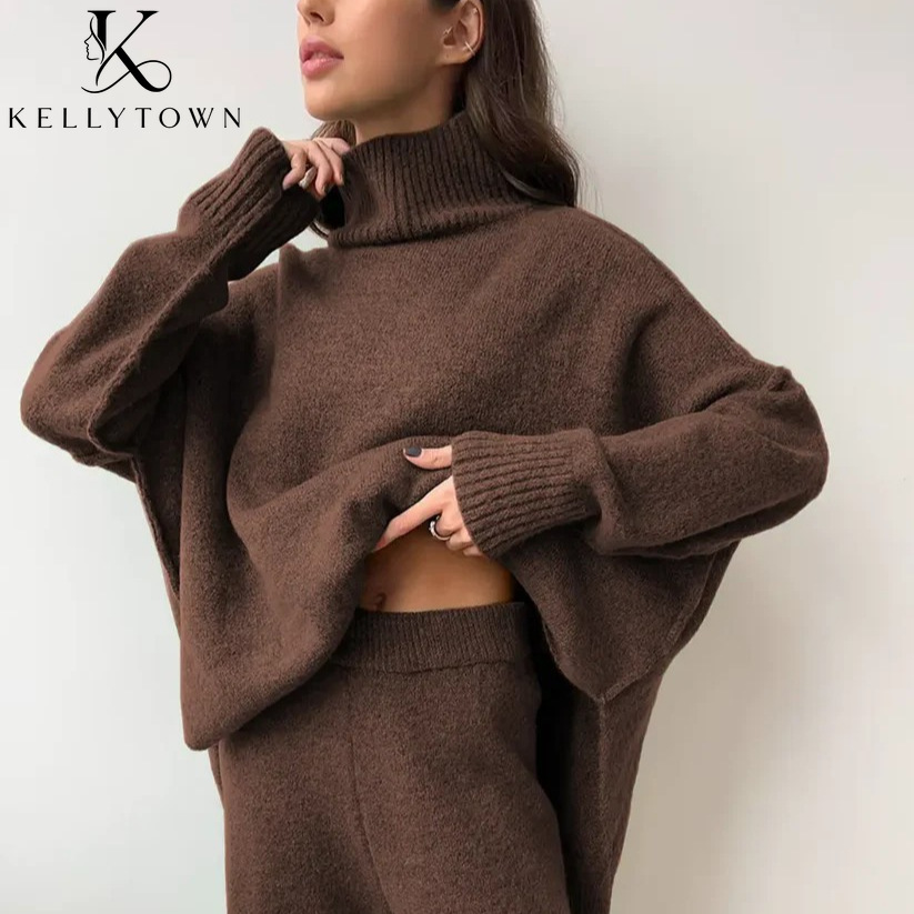 2026 Autumn Winter Knitted Pan - đánh giá và giá Wide Leg Palazzo Pants