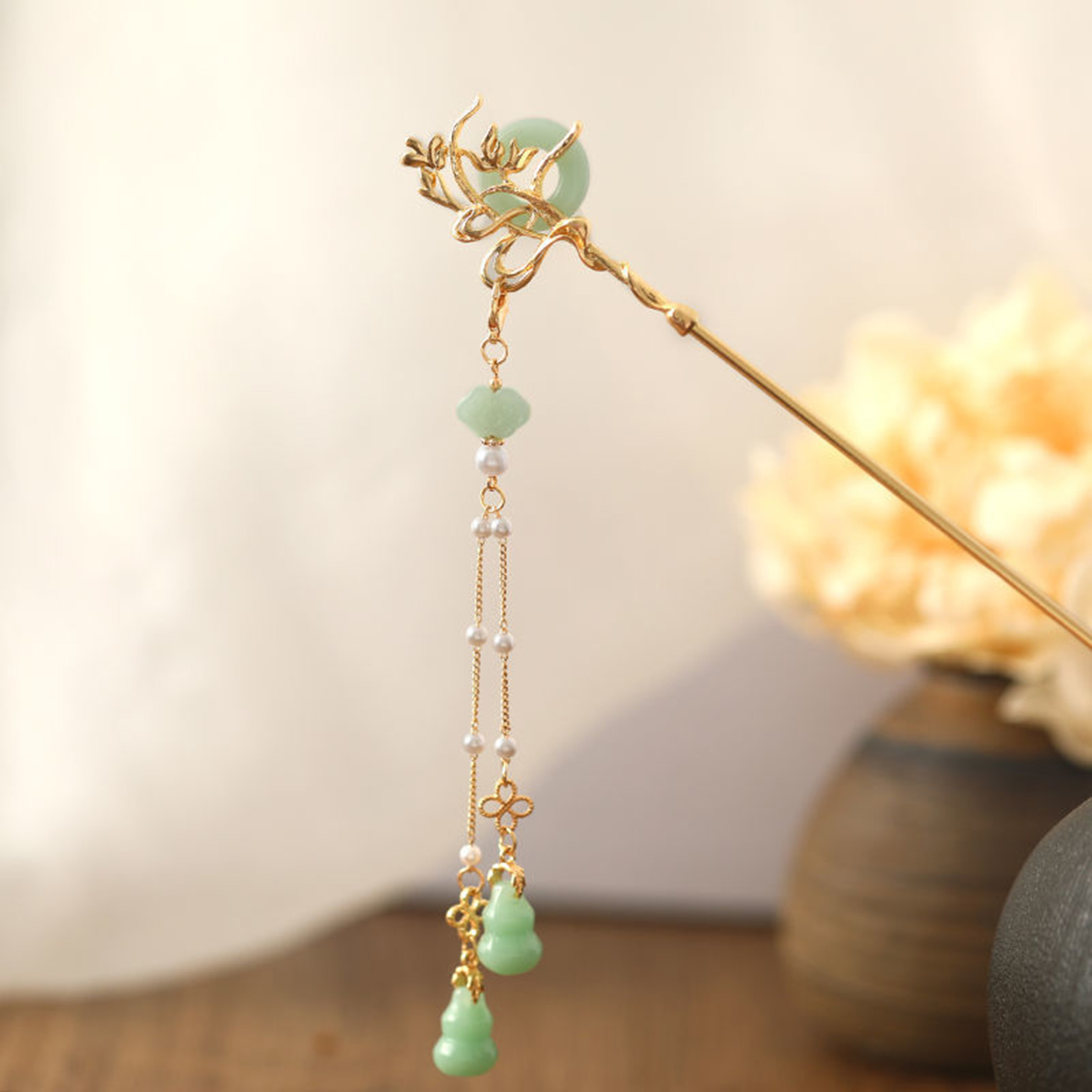 Chinese Style Glass Hairpin Fo - đánh giá và giá Women Fashion Hair Style