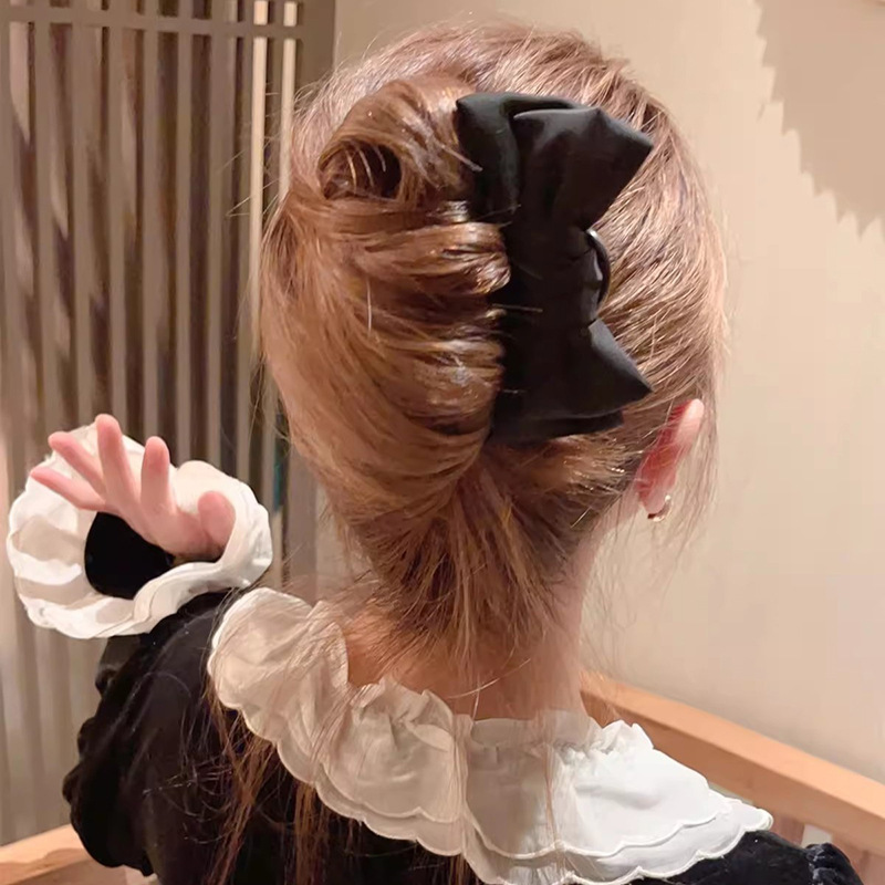 Chic Korean-Style Bow U-Shaped - đánh giá và giá Women Fashion Hair Style