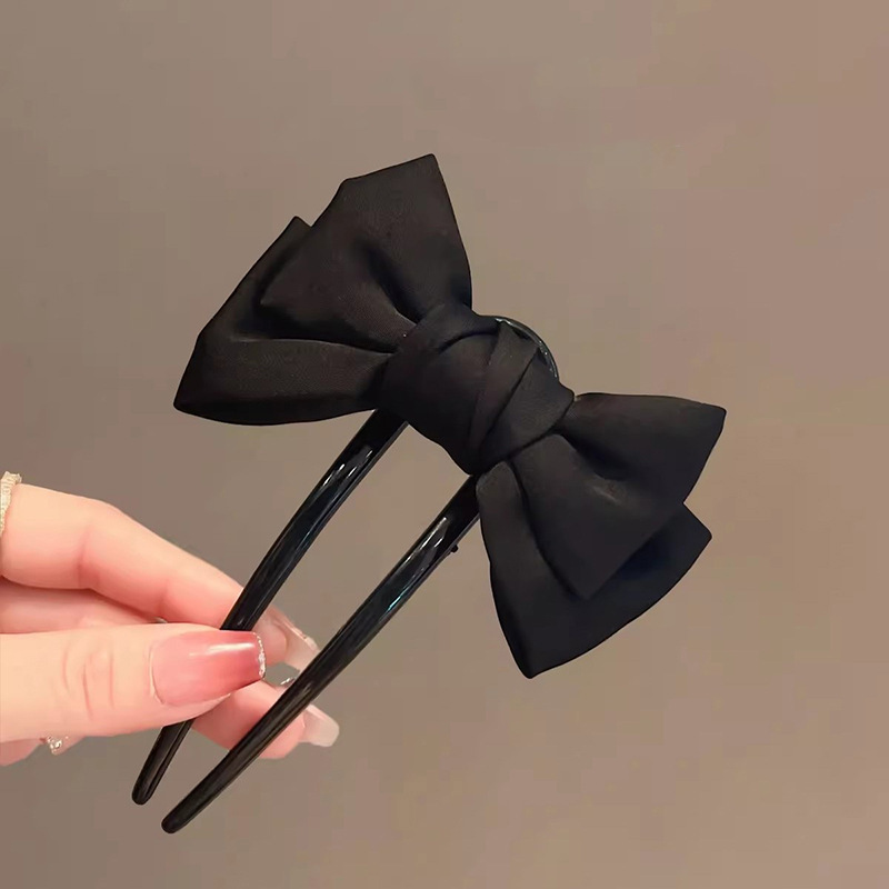 Chic Korean-Style Bow U-Shaped - đánh giá và giá Women Fashion Hair Style
