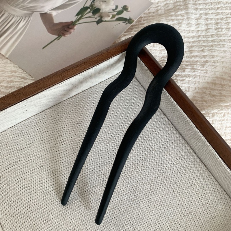 1/4pcs Simple Frosted U-Shaped - đánh giá và giá Women Fashion Hair Style