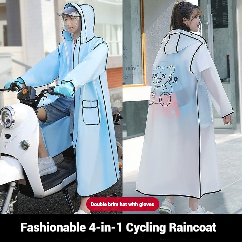 Black Fashion Adult Waterproof - đánh giá và giá Women'S Fashion Raincoat